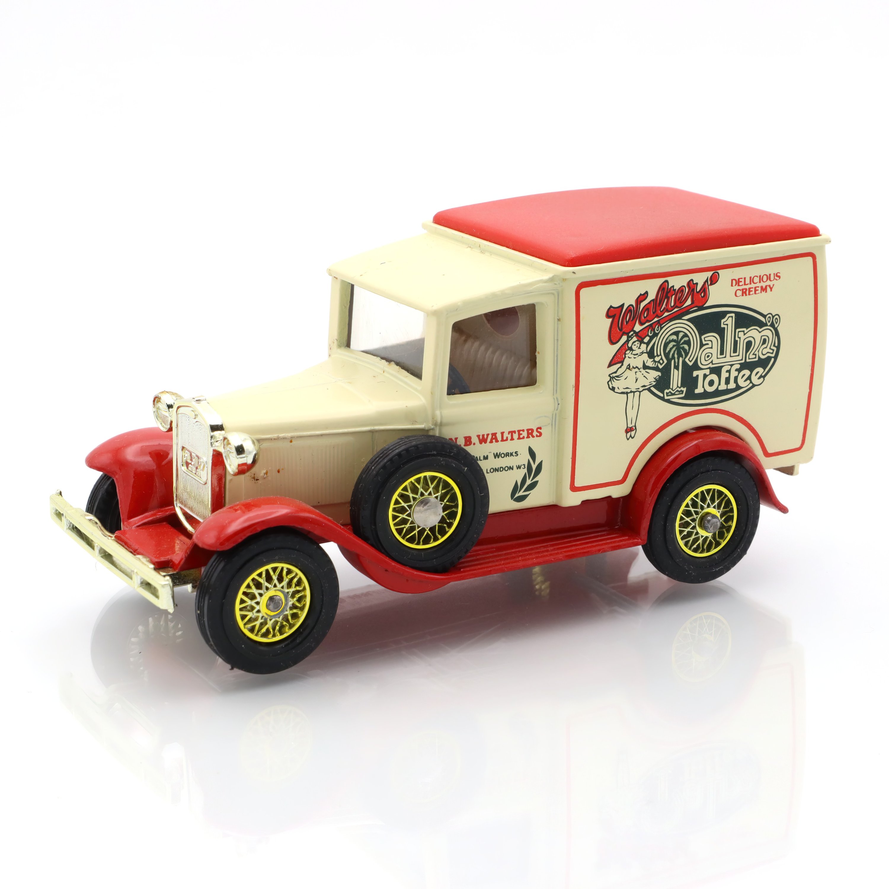 Y-22 Model A Ford Van - Walters - Vintage Diecast Collectible - Classic Toy Car - 1930s Era Model - Rare Matchbox Van