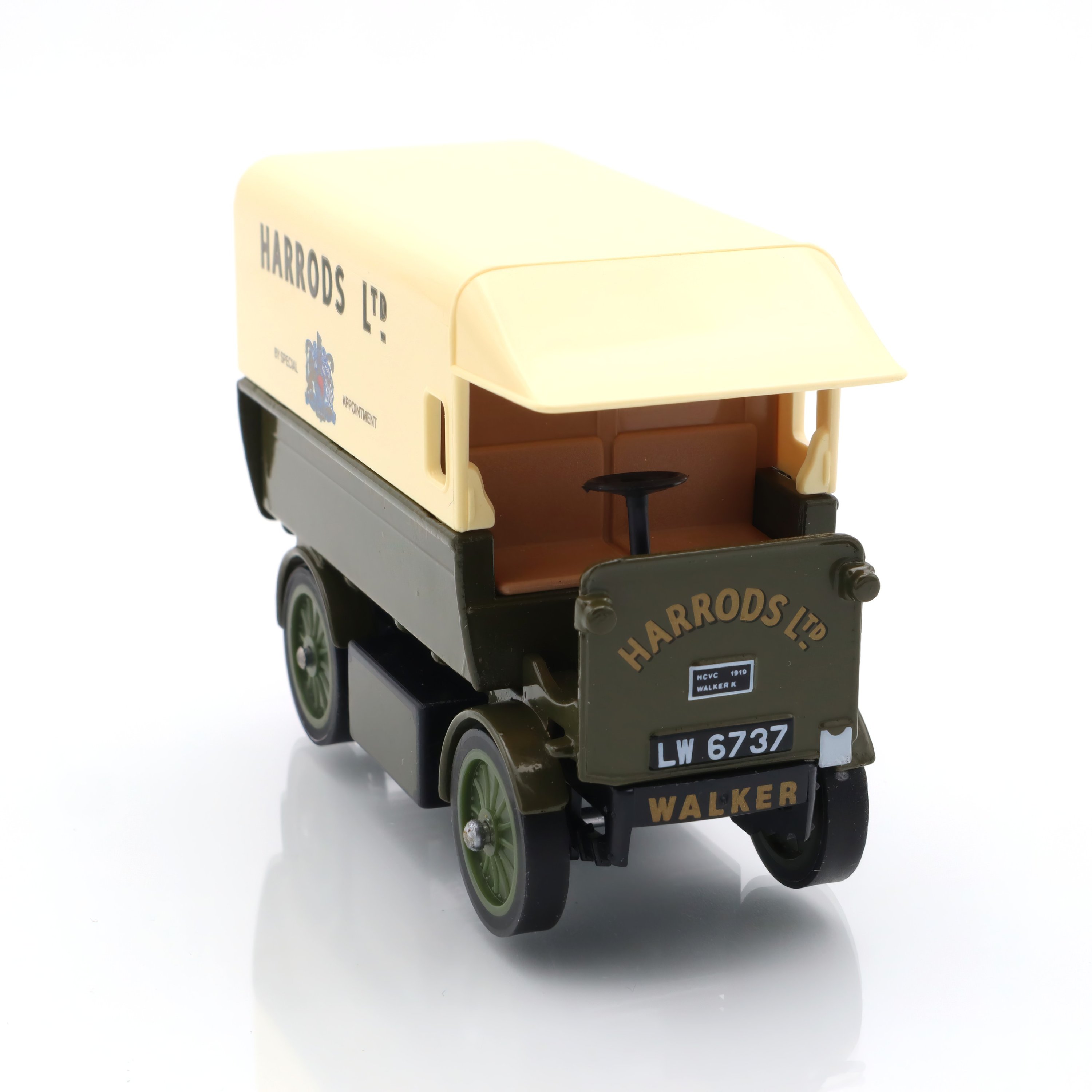 Y-29 Walker Electric Van - Vintage Collectible Model - Diecast Toy Vehicle - Classic Electric Van Design - Perfect For Collectors
