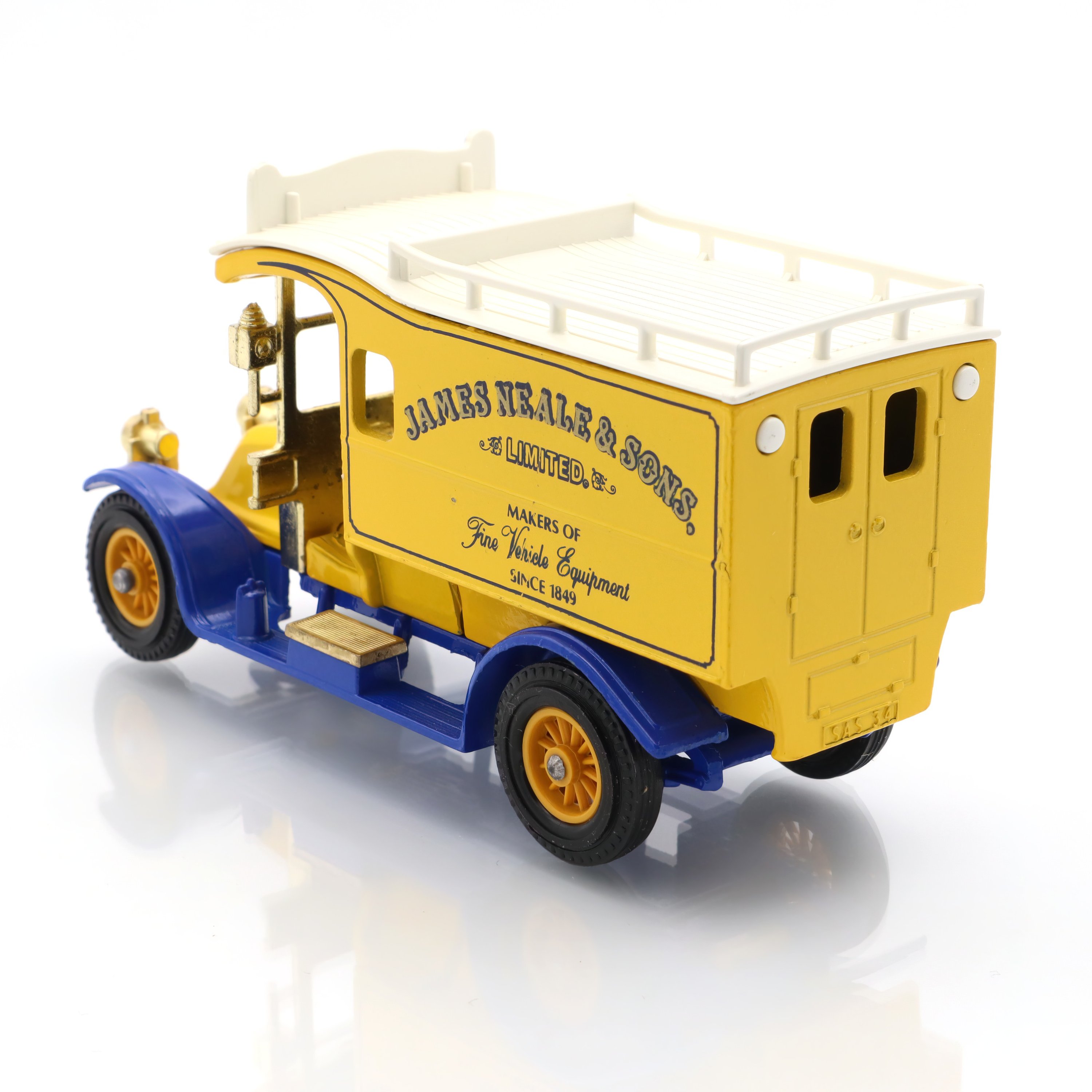 Y-25 1910 Renault James Neale - Vintage Collectible Diecast Car - Detailed Historic Replica - Rare Antique Model