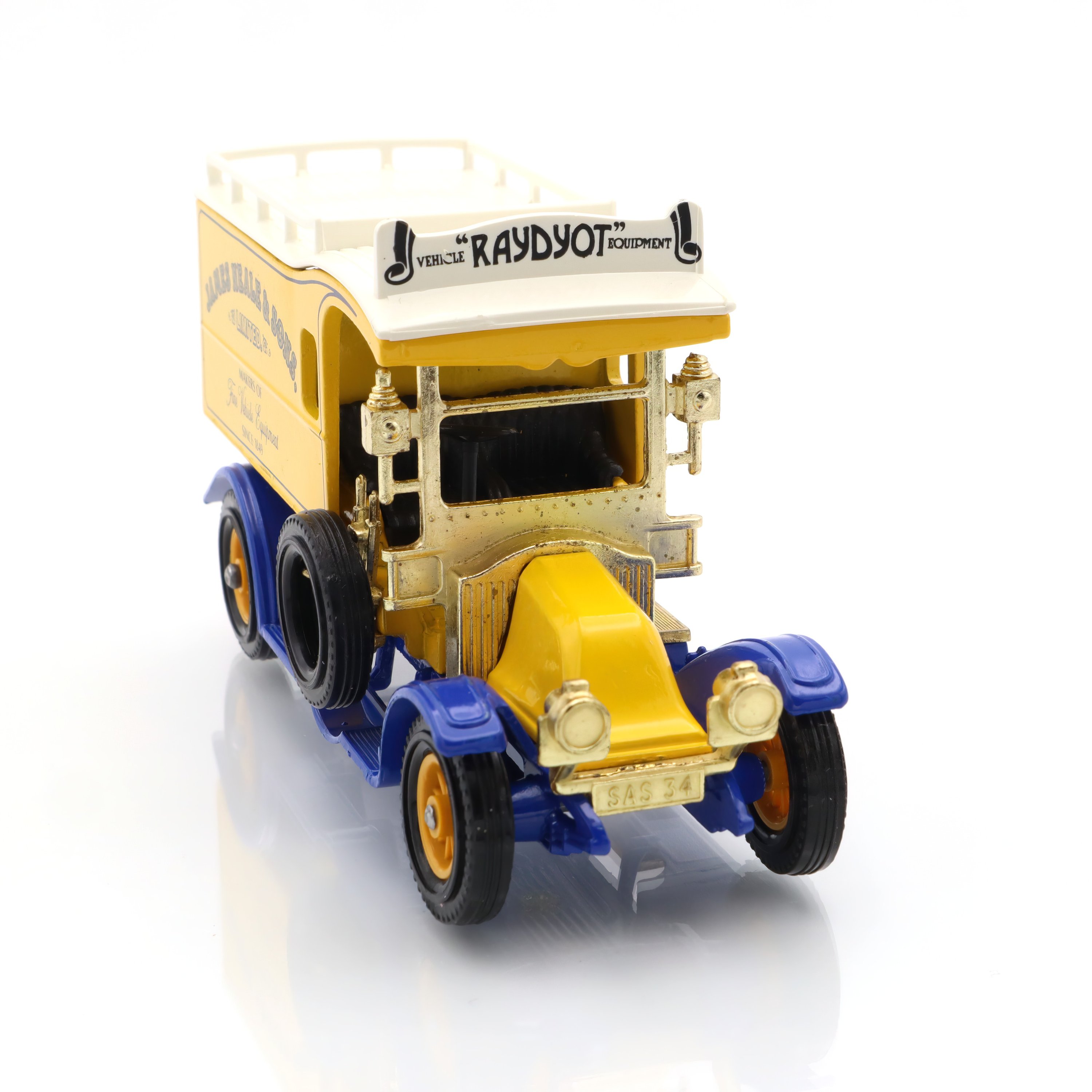 Y-25 1910 Renault James Neale - Vintage Collectible Diecast Car - Detailed Historic Replica - Rare Antique Model