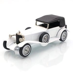 Y-16 Mercedes SS White - Vintage Diecast Car - Collectible Model Vehicle - Classic Mercedes Benz Toy - Matchbox Models Of Yesteryear
