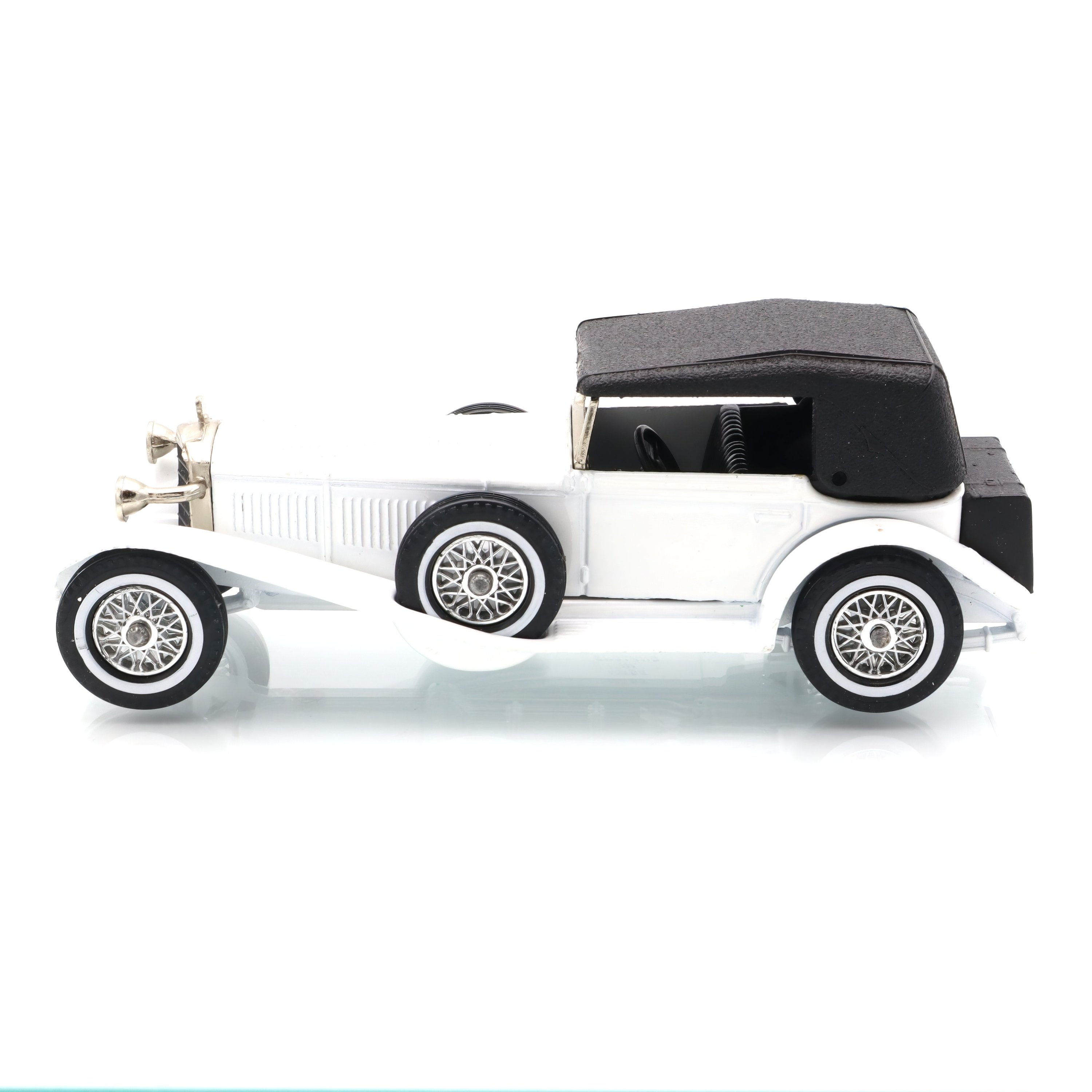 Y-16 Mercedes SS White - Vintage Diecast Car - Collectible Model Vehicle - Classic Mercedes Benz Toy - Matchbox Models Of Yesteryear
