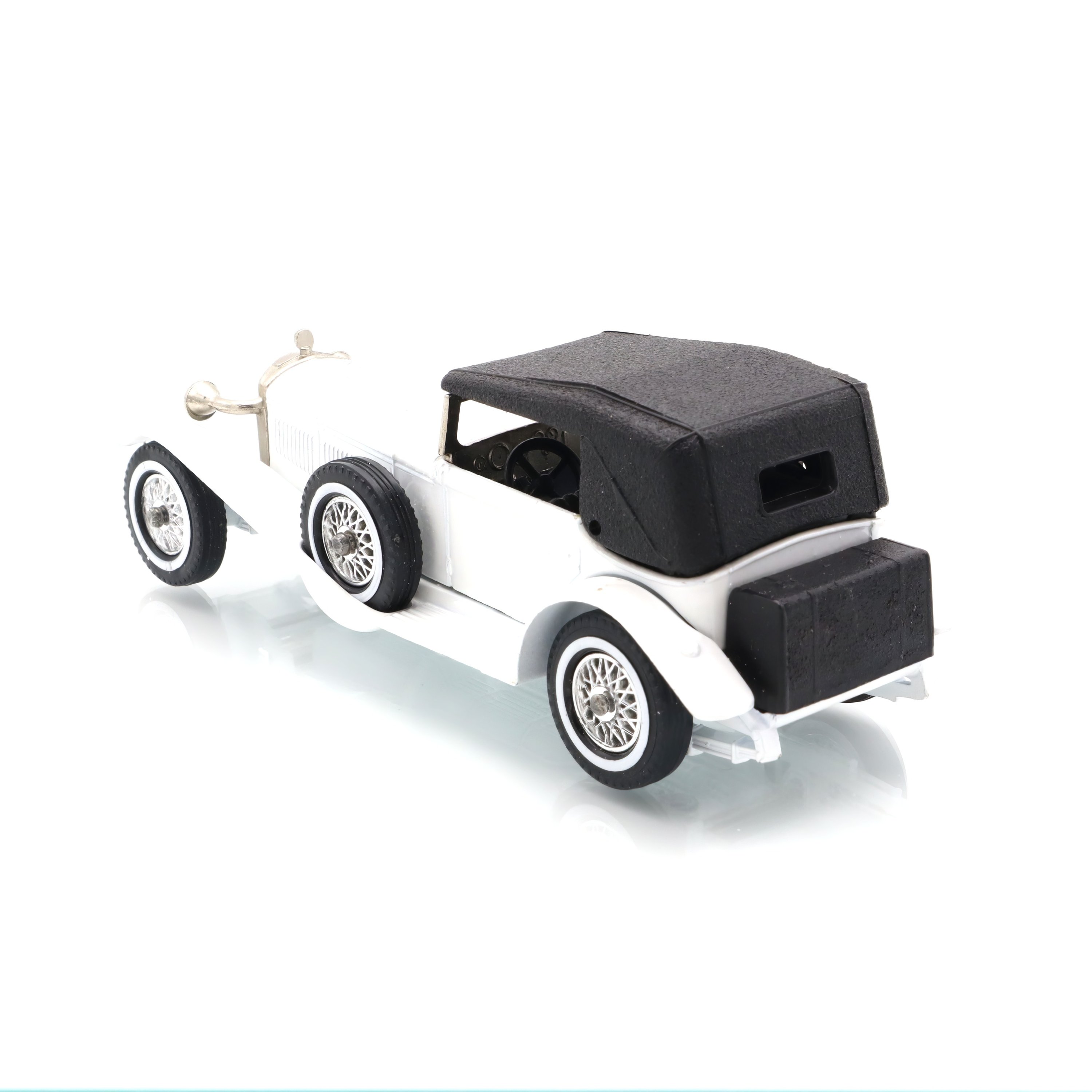 Y-16 Mercedes SS White - Vintage Diecast Car - Collectible Model Vehicle - Classic Mercedes Benz Toy - Matchbox Models Of Yesteryear