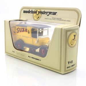 Y-12 1912 Ford Model T Suze Van - Matchbox Models Of Yesteryear Diecast - Antique Collectible - Vintage Toy Car - Classic Automobile