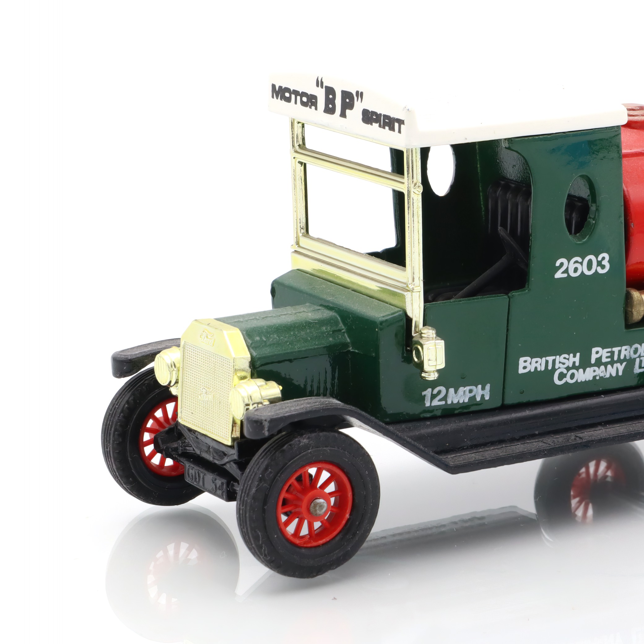Ford Model BP Spirit Diecast Truck Detailed View Thumbnail for Ford Model-T BP - Vintage Car Memorabilia - Antique Automotive Collectible - Classic Car Decor - Models Of Yesteryear
