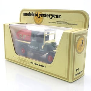 Y-3 1912 Ford Model-T BP Tanker - Diecast Collectible - Vintage Gas Truck - Antique Style Vehicle - Classic Petro Model