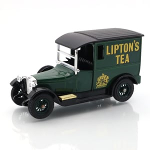 Y-5 1927 Talbot Van - Lipton’s Tea - Vintage Diecast Collectible - Classic British Advertising Van - Rare Matchbox Model