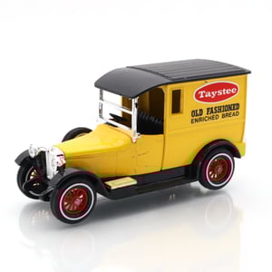 Y-5 1927 Talbot Taystee Bread Van - Vintage Delivery Vehicle - Collectible Diecast Model - Rare Matchbox Edition - Antique Toy Car