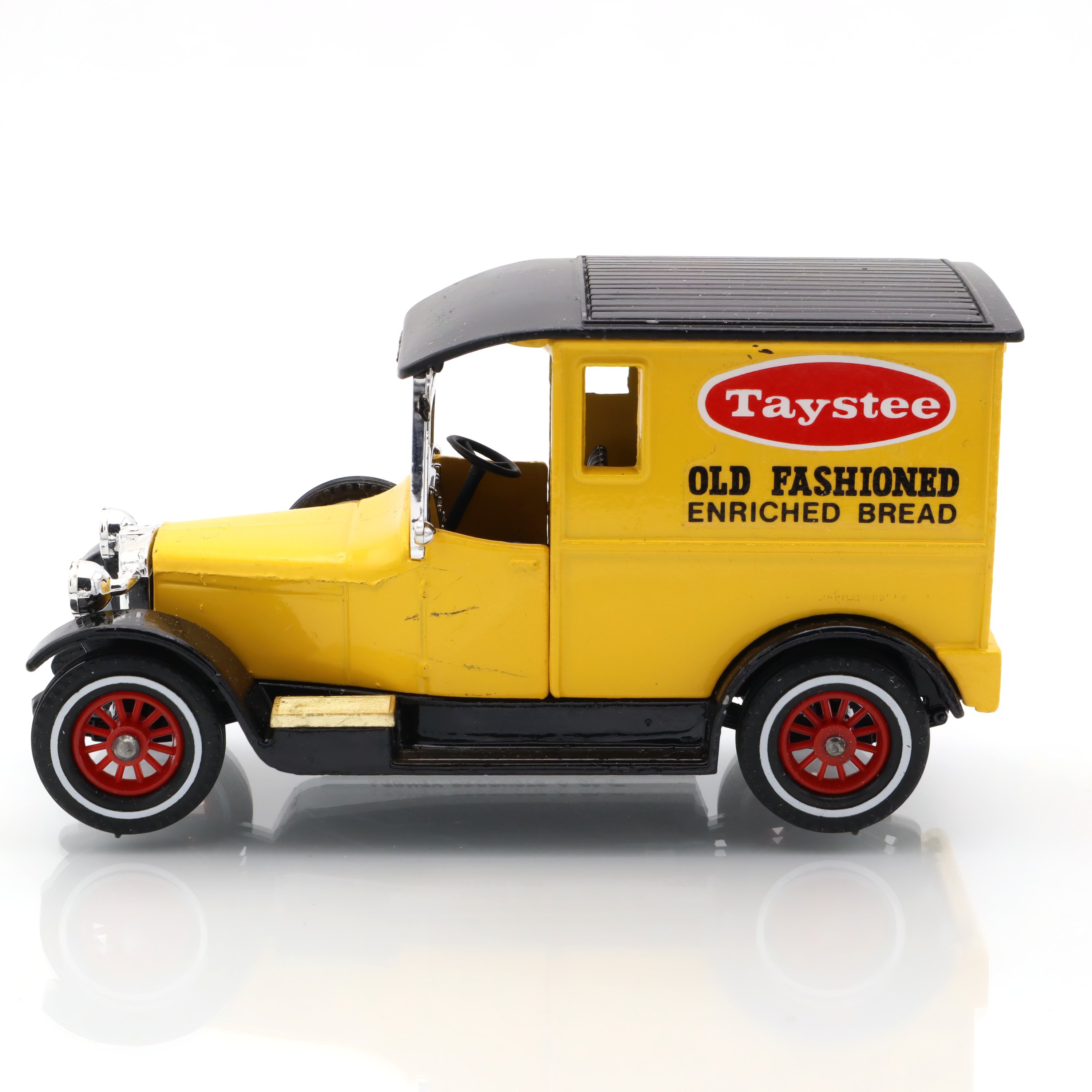 Y-5 1927 Talbot Taystee Bread Van - Vintage Delivery Vehicle - Collectible Diecast Model - Rare Matchbox Edition - Antique Toy Car