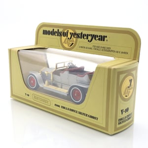 Y-10 1906 Rolls Royce Silver Ghost - Vintage Diecast Collectible - Classic Automobile Miniature - Antique Toy Car Replica