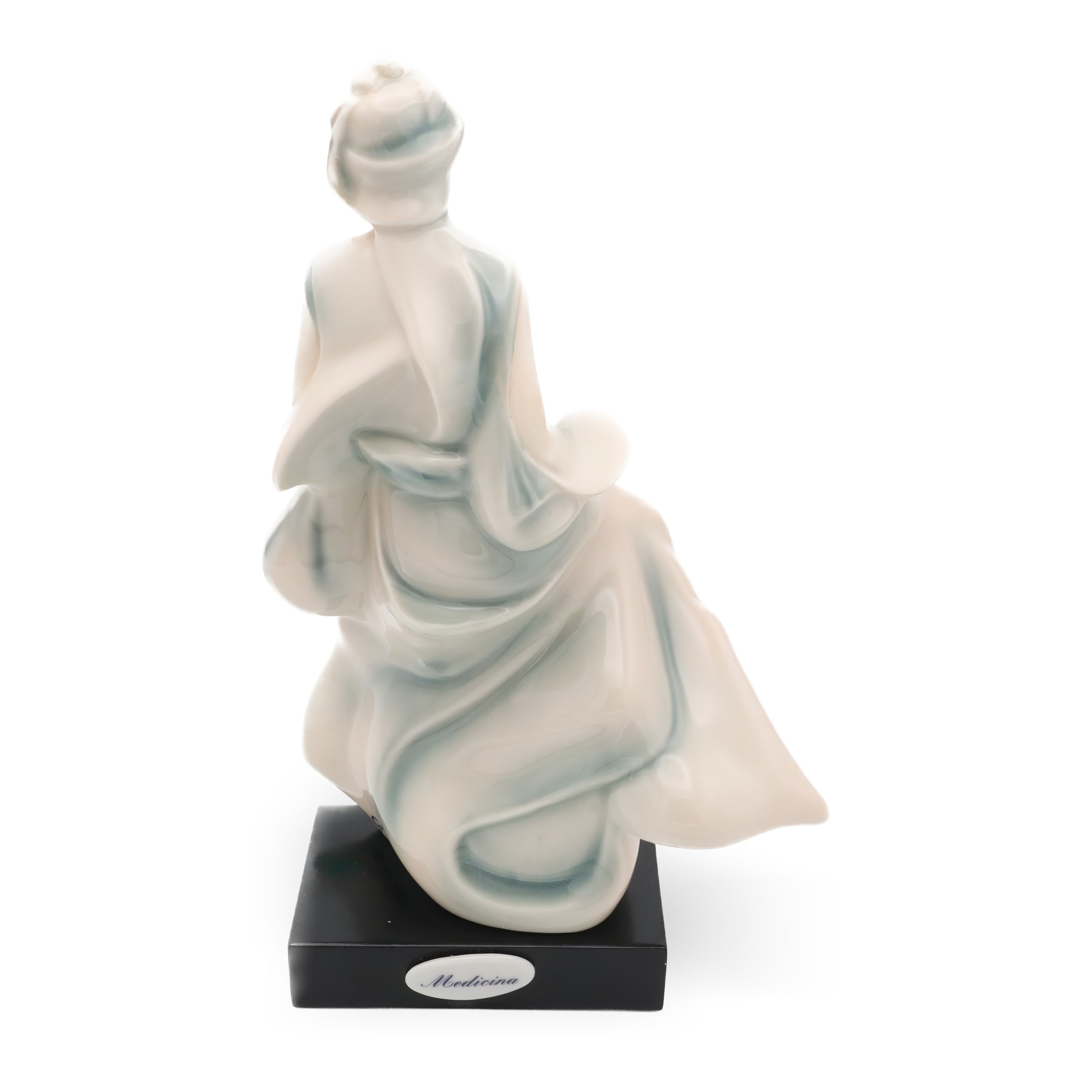 Fantasy Woman Figurine - Hand Painted Galos Porcelain - Medicina Ethereal Beauty With Elegant Details - Very Rare