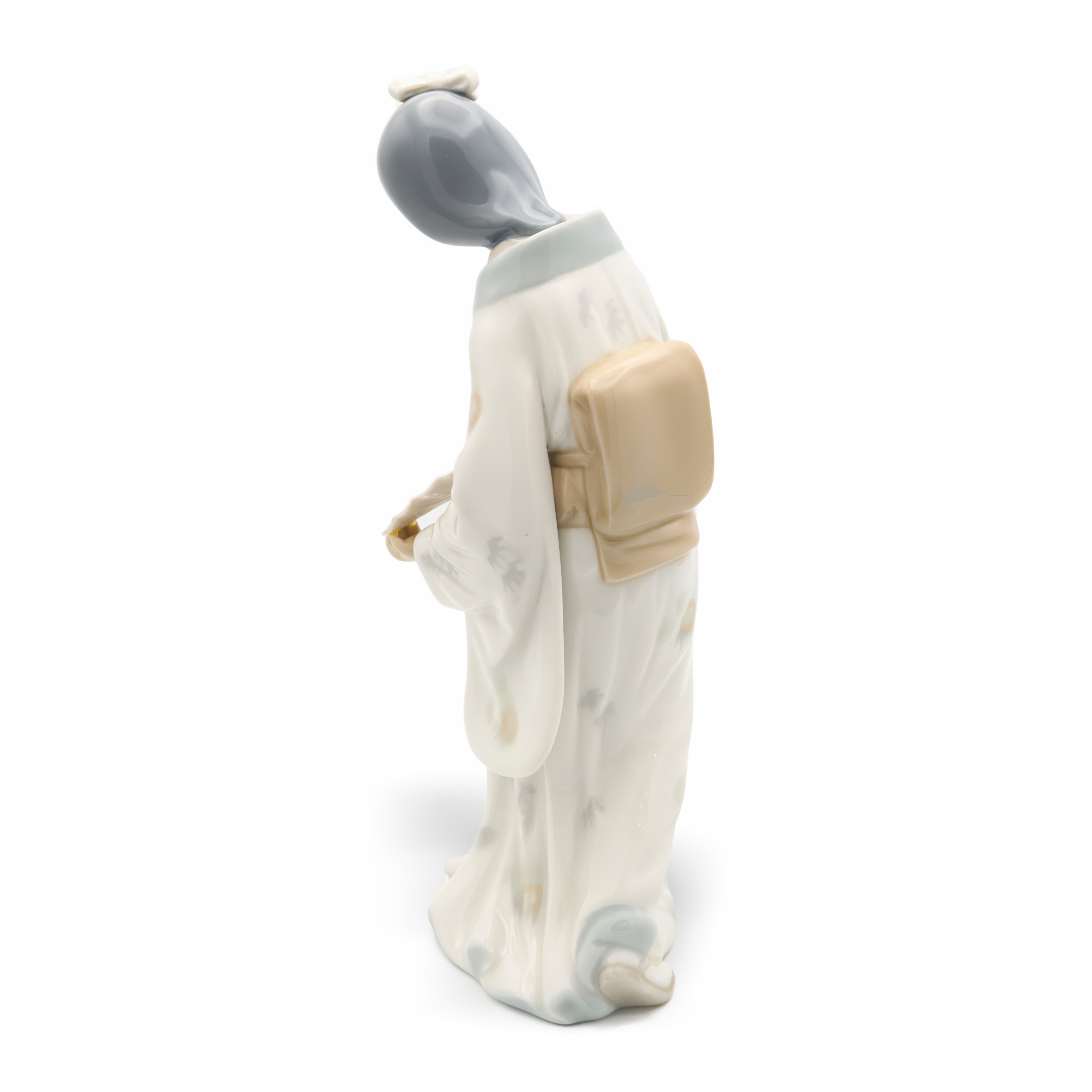 Lladro NAO Geisha Doll Handmade Porcelain Figurine Detailed View Thumbnail for Lladro NAO Geisha Doll Handmade Porcelain Figurine - Vintage Collectible Sculpture - Oriental Decor - Japanese Figurine