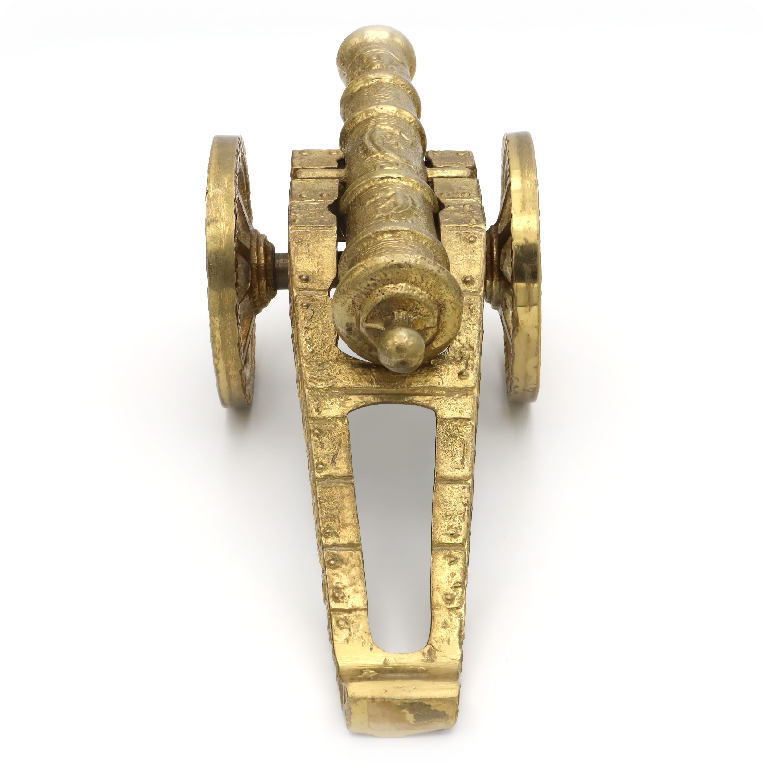 Bronze Cannon Statue Detailed View Thumbnail for Bronze Cannon Statue - Military Decor - Vintage Bronze Art - Historical Cannon Sculpture - Antique Reproduction Cannon - War Memorabilia