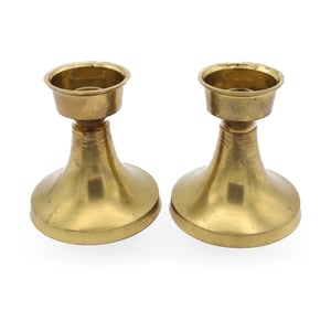 Bronze Art Deco Candlesticks - Pair Of Vintage Candelabras - Antique Bronze Candle Holders - Art Deco Home Decor - Vintage Table Decor