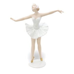 Wallendorf Ballerina Schaubach Kunst Porcelain Figurine 1764 - Vintage German Ballet Dancer Statue