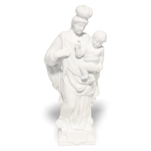 Herend Madonna porcelain figurine religious collectible statue fine white ceramic