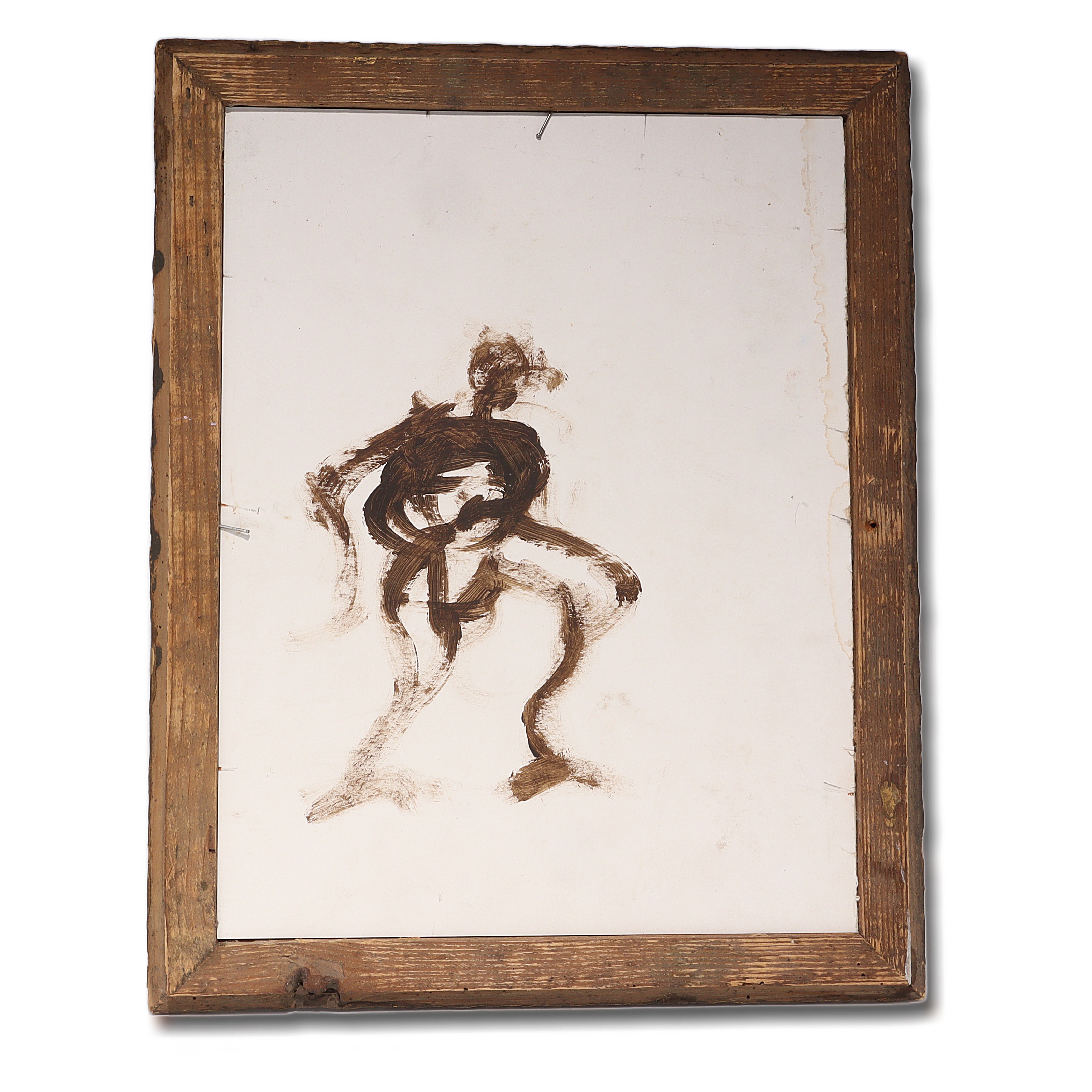 Thumbnail for Art Deco Vintage Original Oil Painting On Cardboard - Dancers