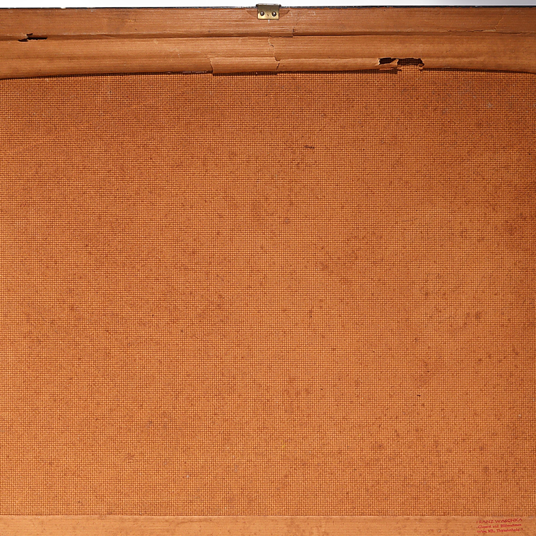 Thumbnail for Schwarz L Red Flowers Signed Original Oil Painting