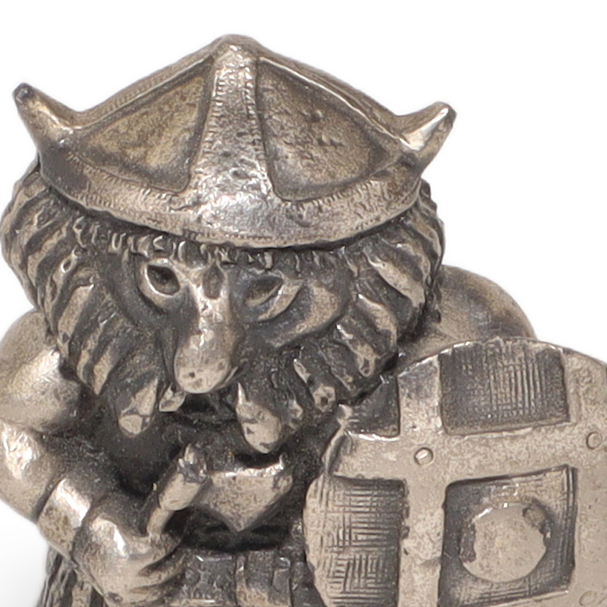 Thumbnail for Tinn Per Pewter Norway Viking Warrior With Ax Mini Vintage Figure