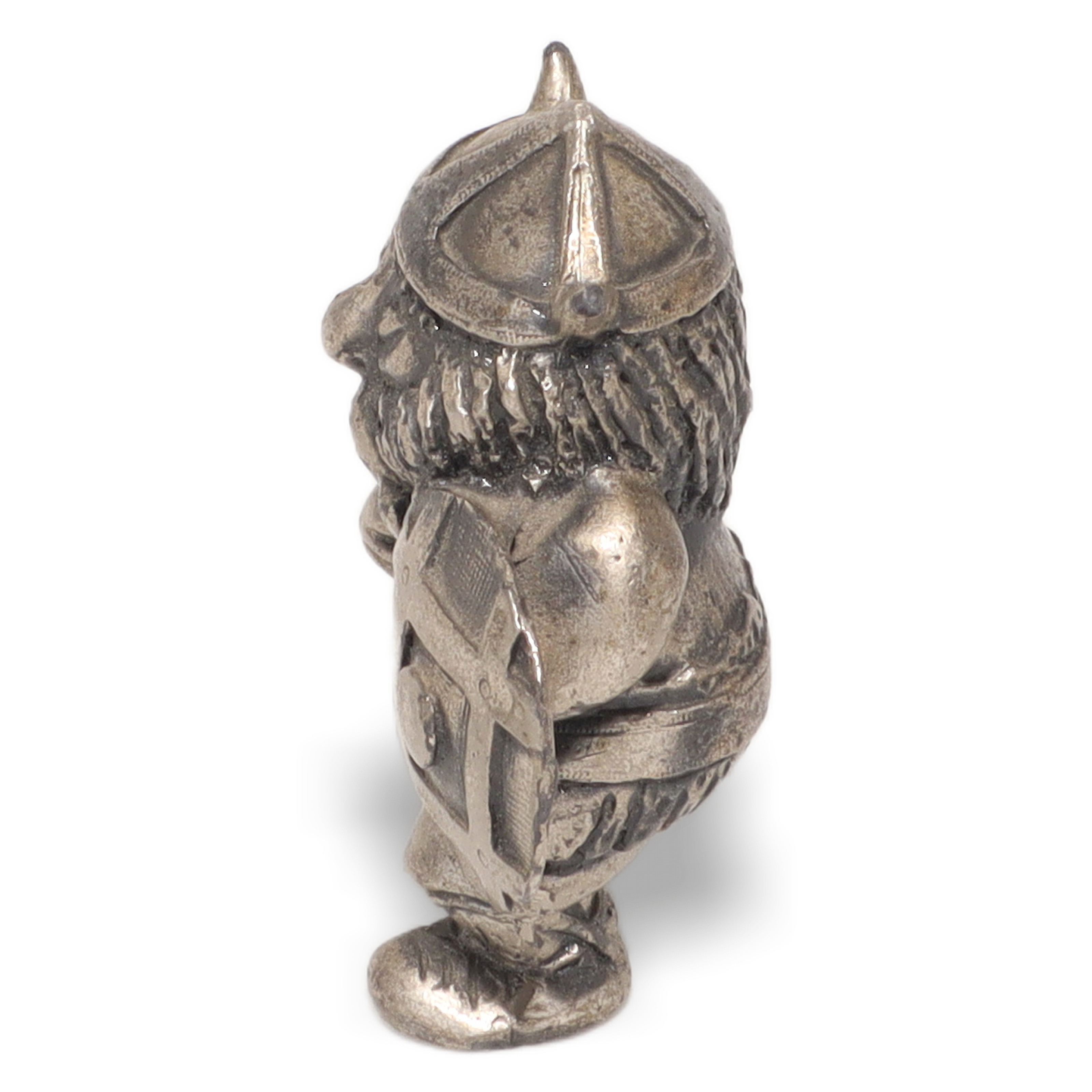 Thumbnail for Tinn Per Pewter Norway Viking Warrior With Ax Mini Vintage Figure