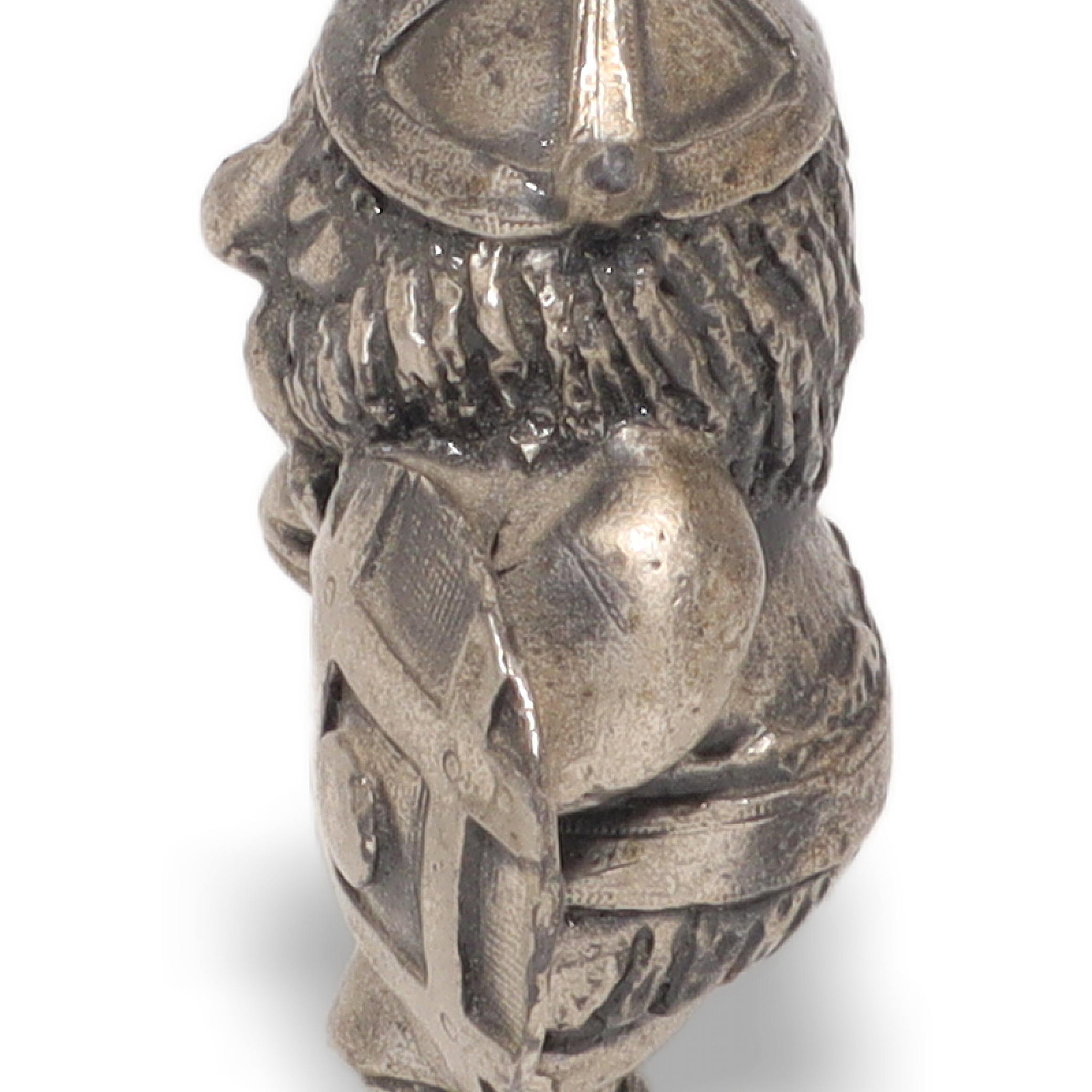 Thumbnail for Tinn Per Pewter Norway Viking Warrior With Ax Mini Vintage Figure