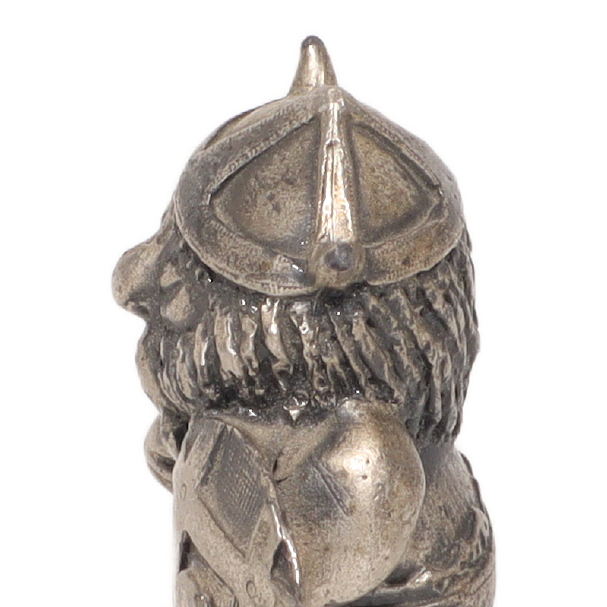 Thumbnail for Tinn Per Pewter Norway Viking Warrior With Ax Mini Vintage Figure