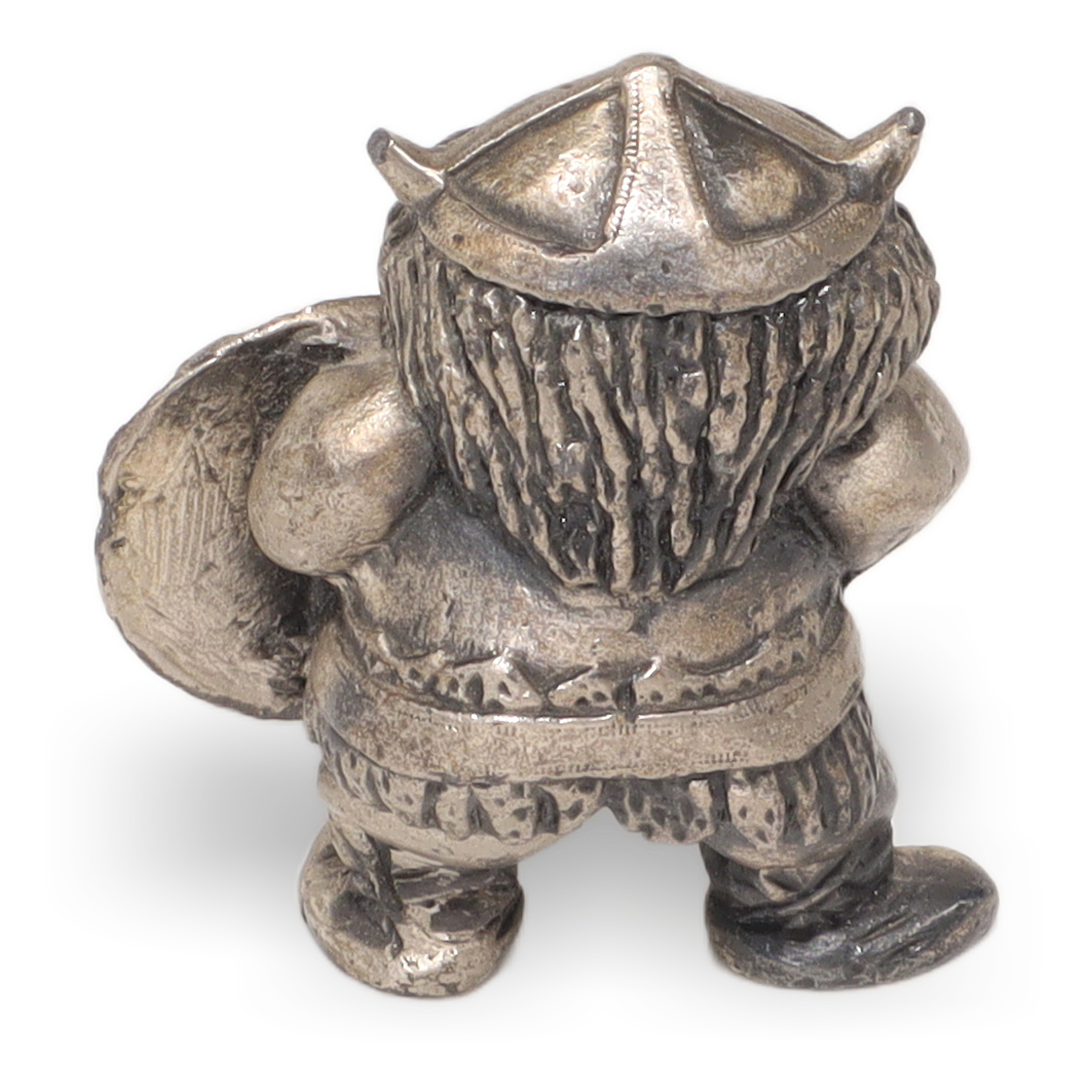 Thumbnail for Tinn Per Pewter Norway Viking Warrior With Ax Mini Vintage Figure