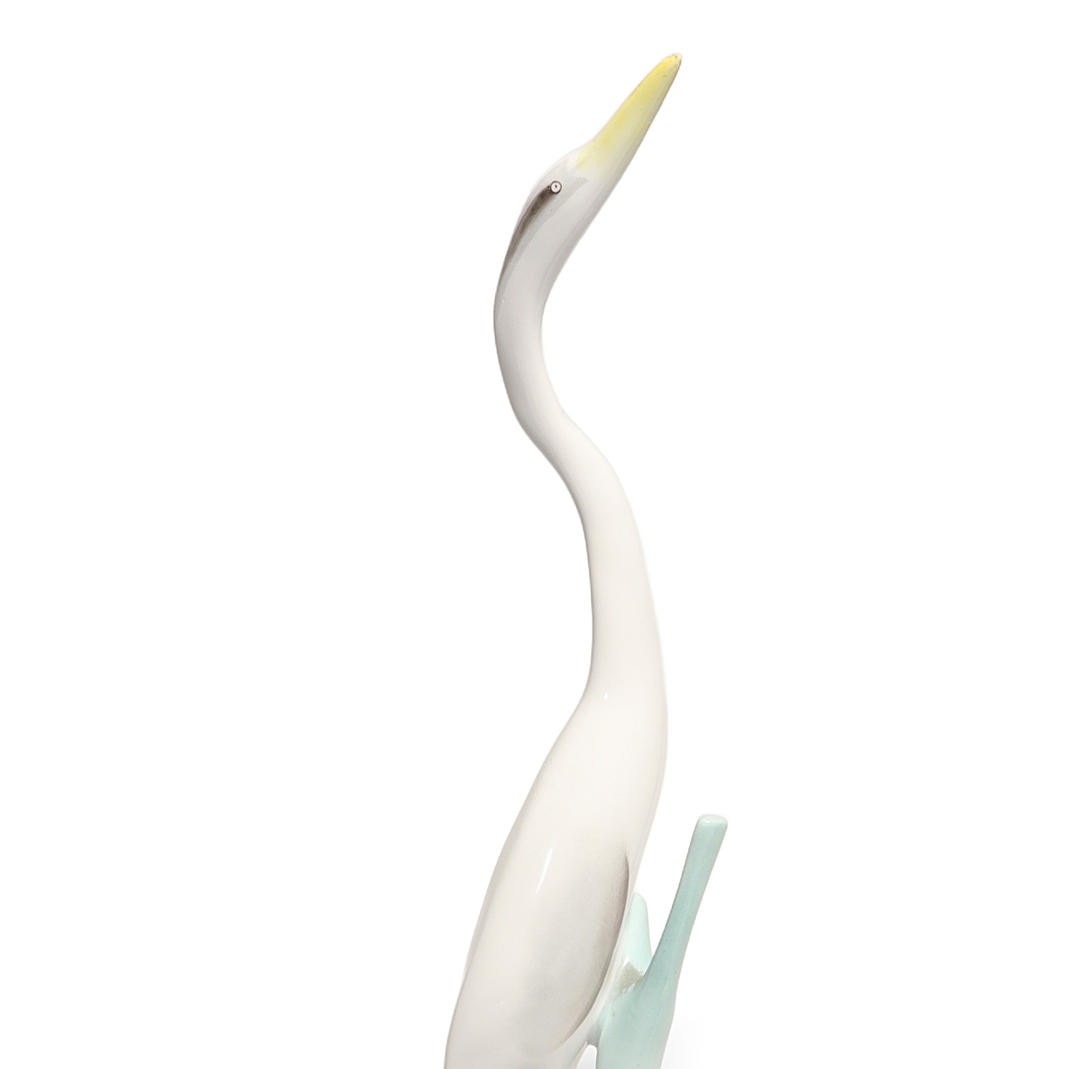 Thumbnail for Aquincum Porcelain Figurine Heron Bird Vintage Collectible Sculpture