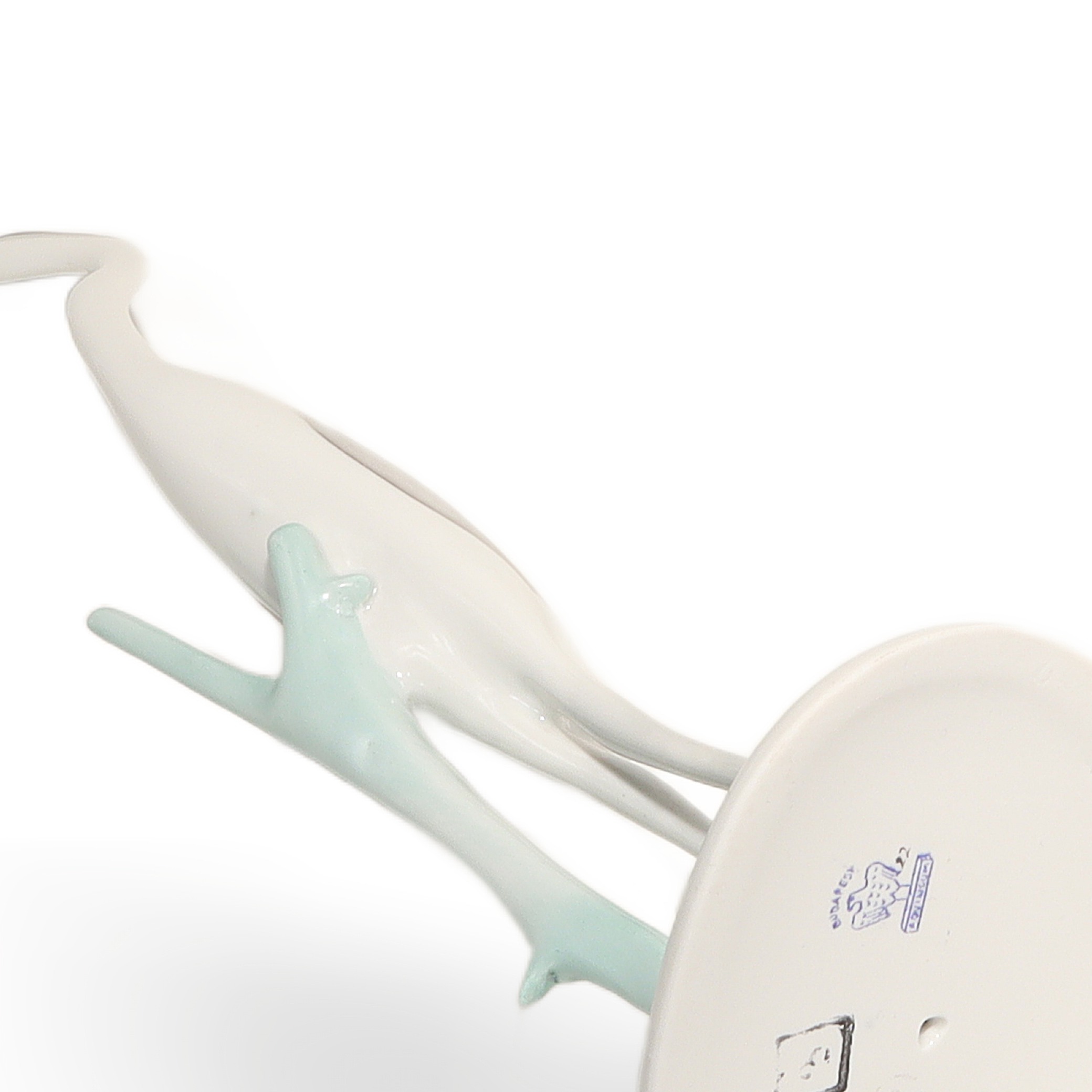 Thumbnail for Aquincum Porcelain Figurine Heron Bird Vintage Collectible Sculpture