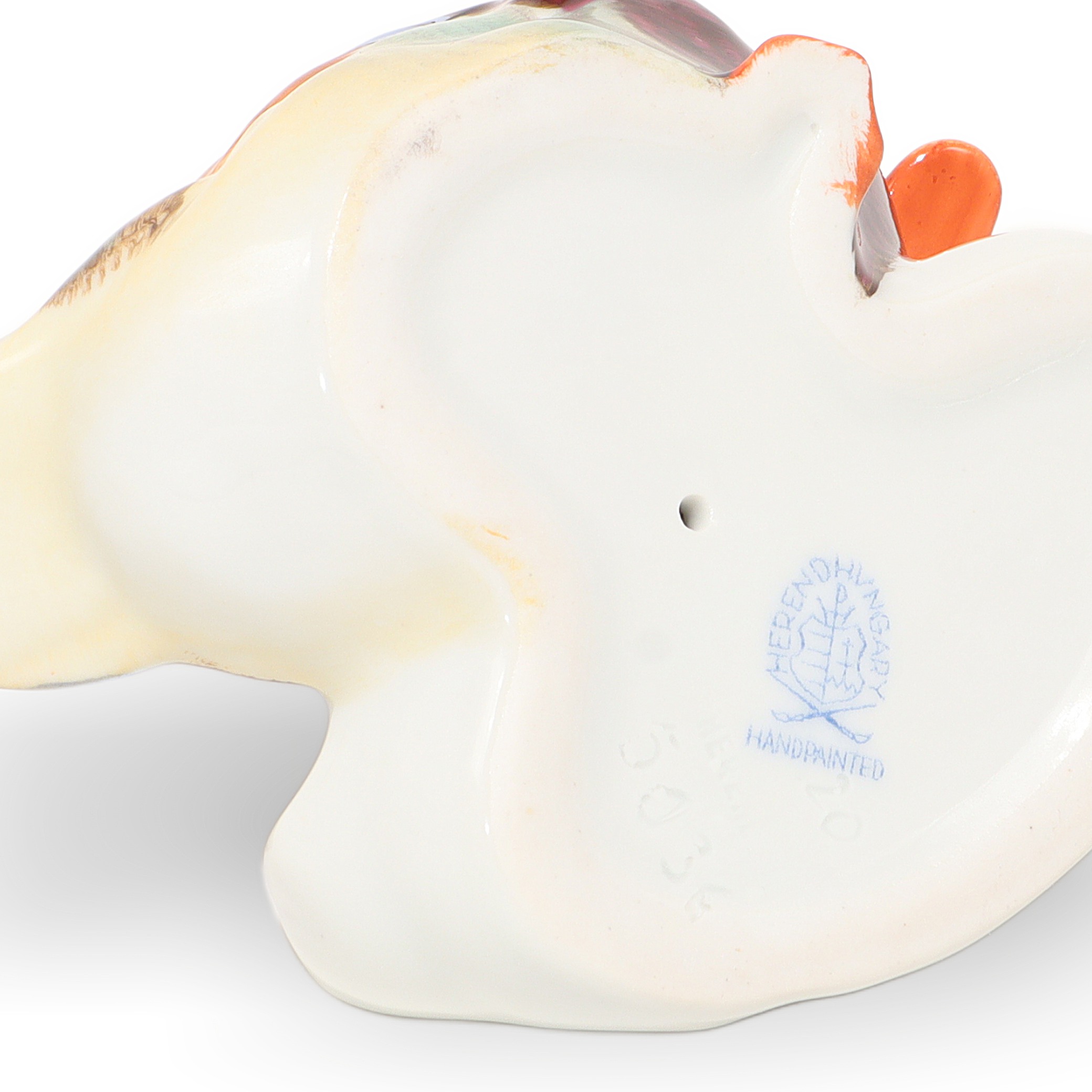 Thumbnail for Herend Ducks Figurines Vintage Porcelain Birds Mallard Statuette