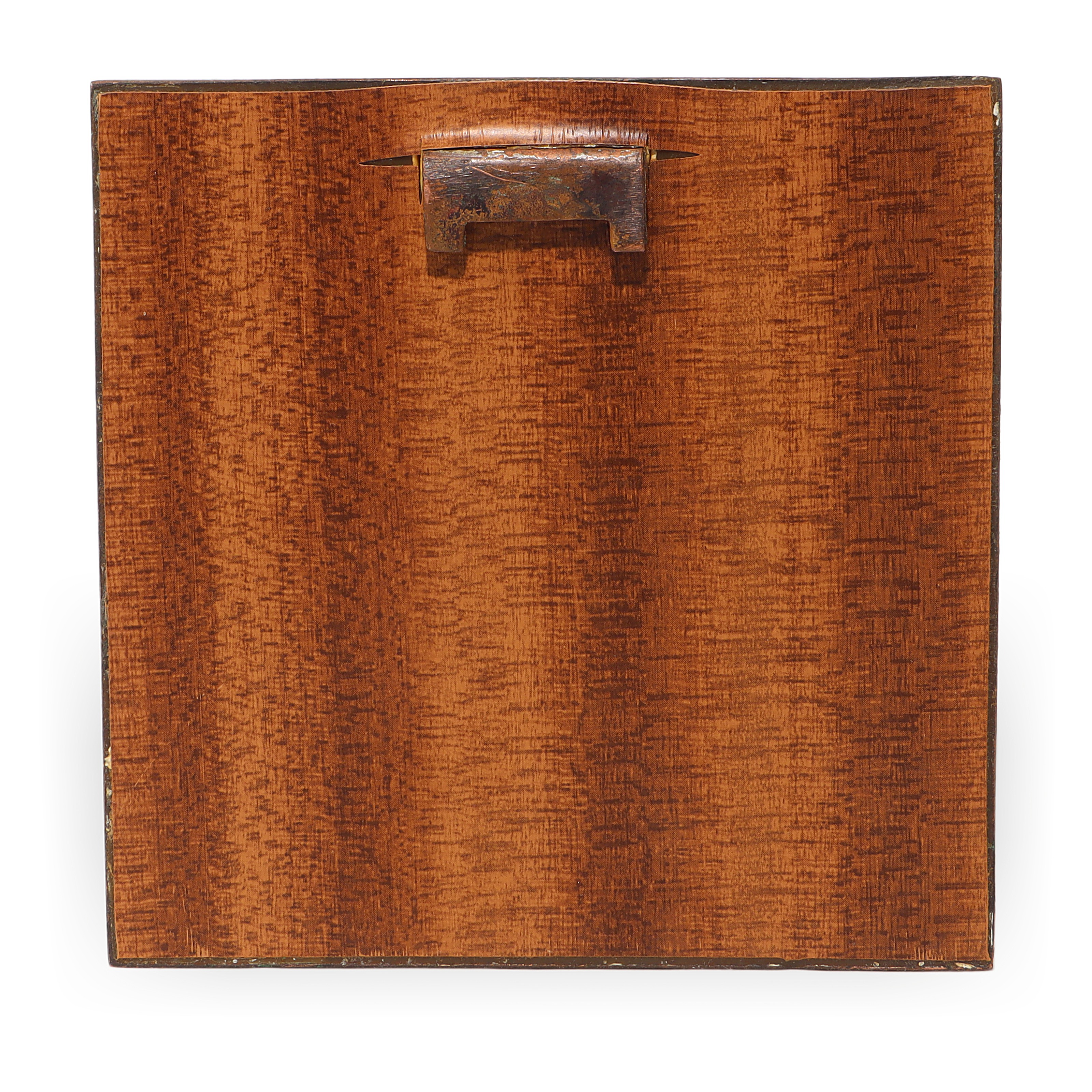 Copper Zodiac Relief Base Detailed View Thumbnail for Copper Zodiac Relief - Racz Edit Handmade Wall Plaques Virgo And Leo