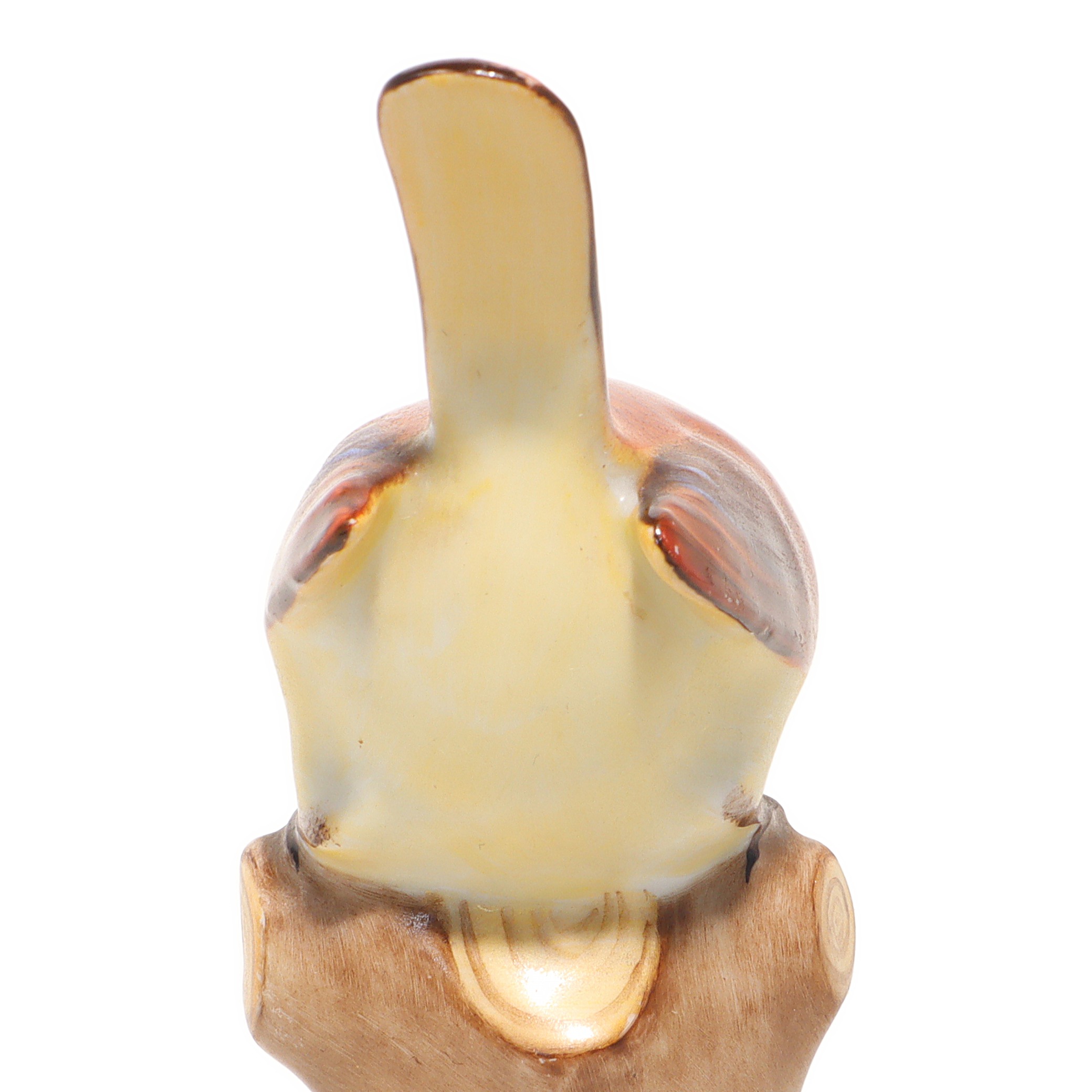 Thumbnail for Vintage Herend Figurine Wren On Branch - Porcelain Bird Statue