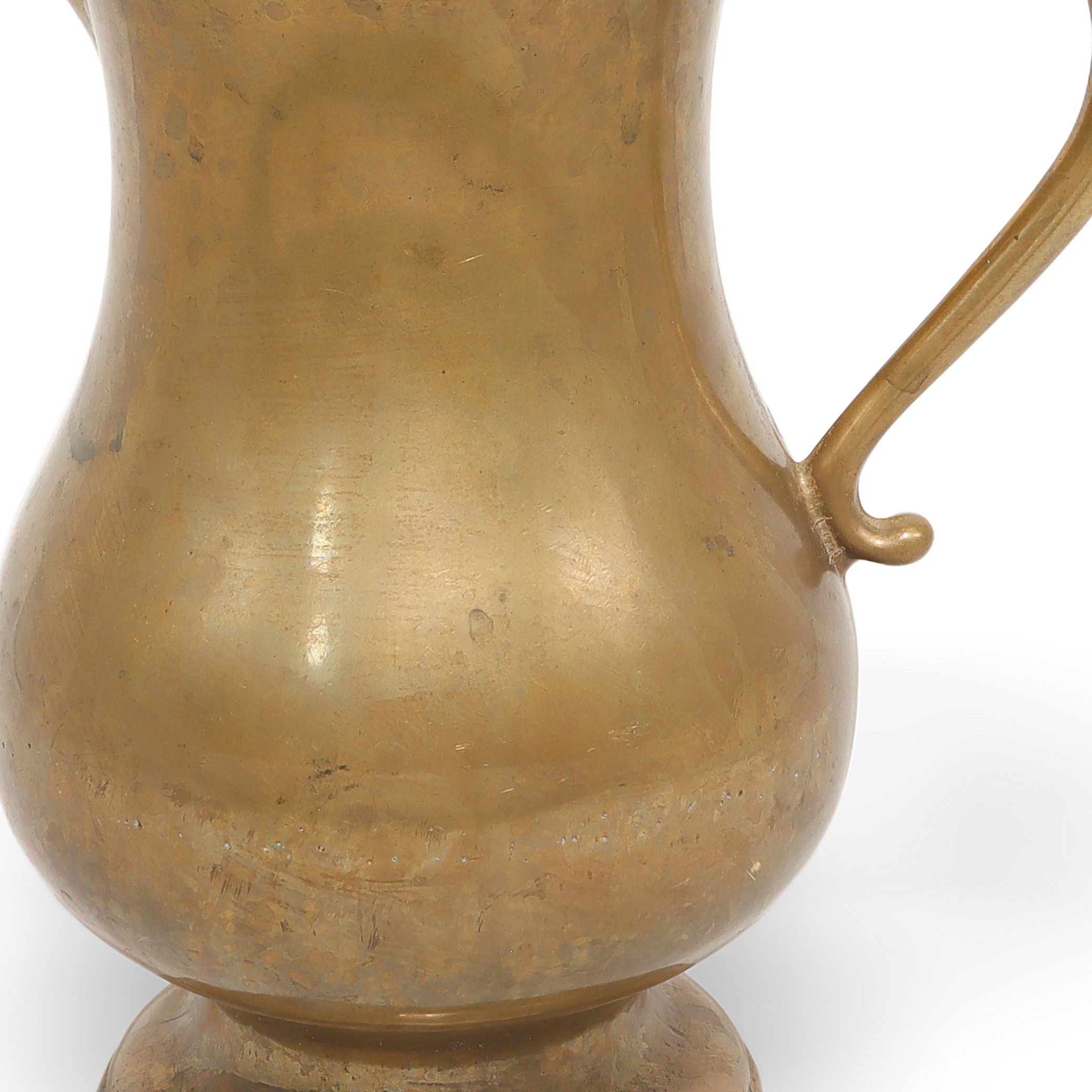 vintage-brass-baluster-pitcher-georgian-revival-bronze-scrolled-handle-patina-02.jpg
