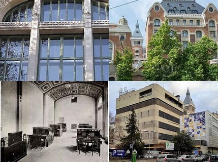 9381Volt Józsefvárosi telefonközpont (Former Józsefváros Telephone Exchange)