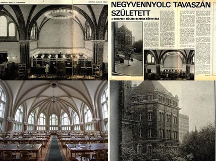 9460Műszaki Egyetem könyvtára (Library of the Technical University)