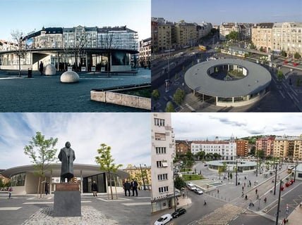 9473MĂłricz Zsigmond körtĂ©r Ă©pĂŒletegyĂŒttese (Building Complex of Zsigmond MĂłricz Square)