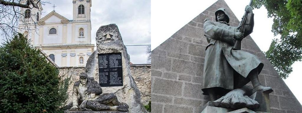 Szent Imre Kollégium, kert és hősi emlékmű (Saint Emeric College, garden and heroic monument)