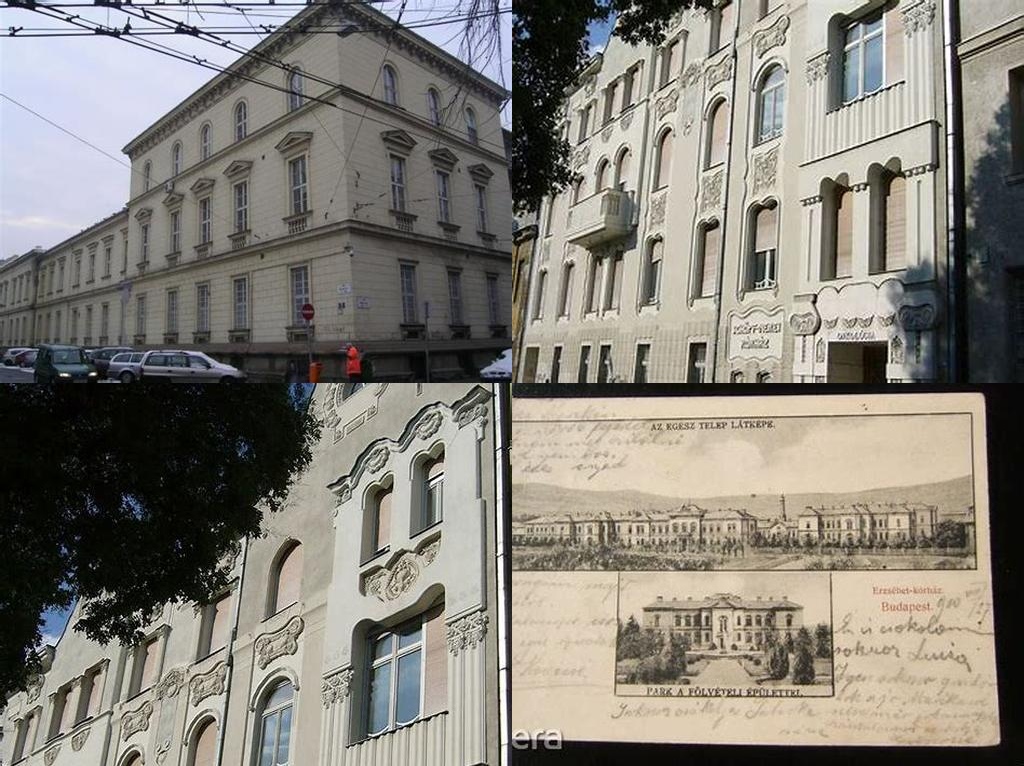 Erzsébet kórház épületegyüttese (Building Complex of the Erzsébet Hospital)
