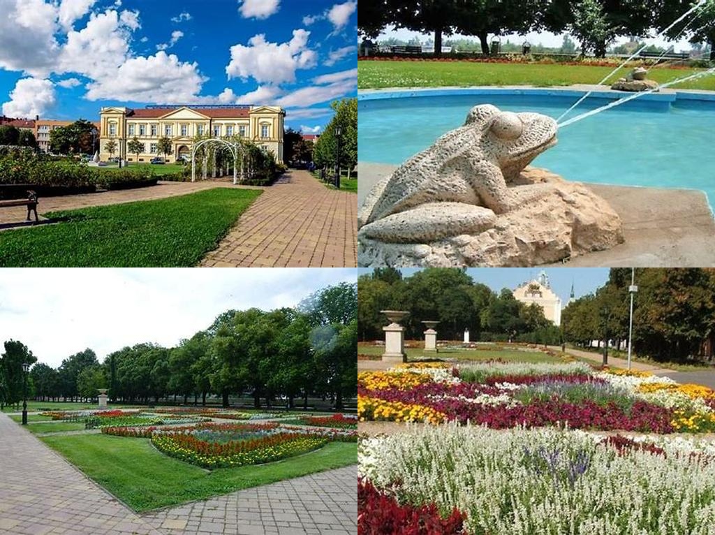 Szolnoki Verseghy park (Verseghy Park of Szolnok)