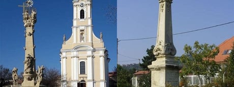 9488SzenthĂĄromsĂĄg szobor (Holy Trinity Statue)