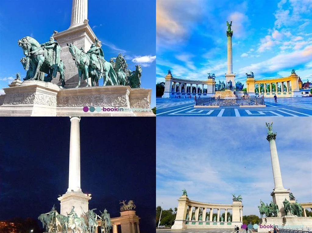 Millenniumi emlékmű, Hősök tere (Millennium Monument)