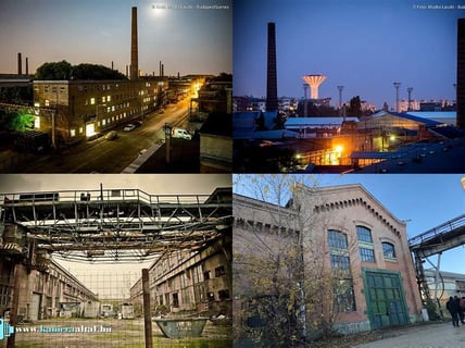 9571Csepel Művek épületegyüttesében 14 épület (14 Buildings in the Csepel Works Complex)