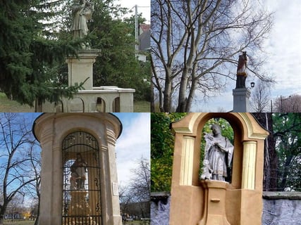 9573Nepomuki Szent János-szobor (Statue of Saint John of Nepomuk)