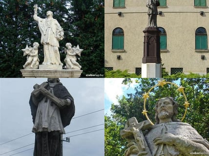 9585Nepomuki Szent János szobra (Statue of Saint John of Nepomuk)