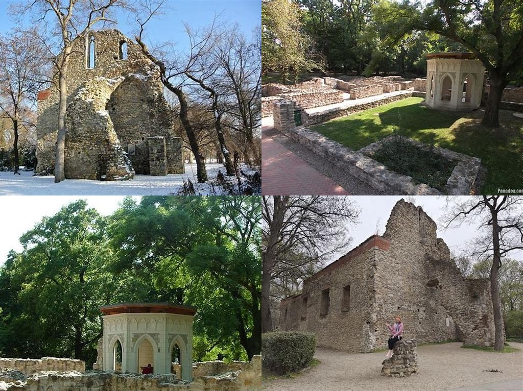 A középkori Csut romjai (The Ruins of Medieval Csut)