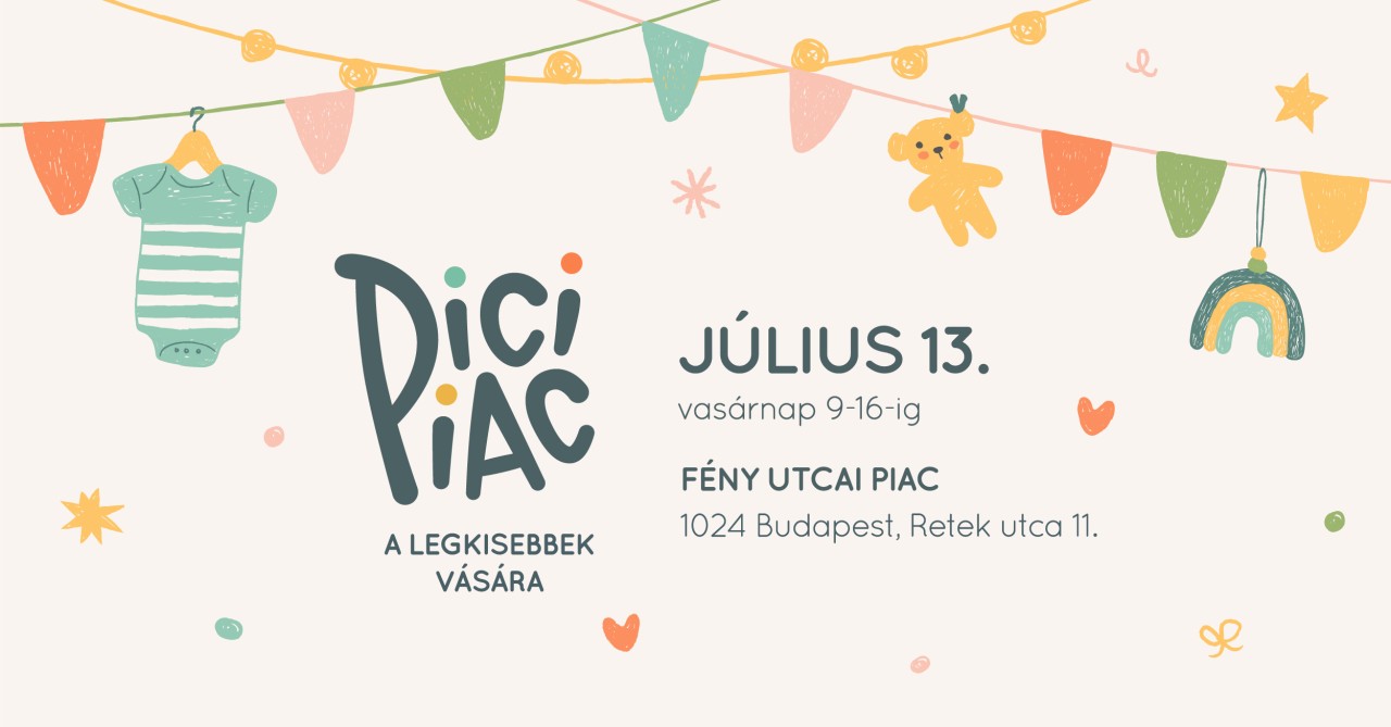 Budapest Hosts Pici Piac 2026: Cutest Family Market