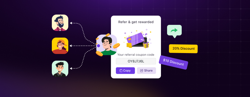 Instantly setup a refer-a-friend program in WordPress.