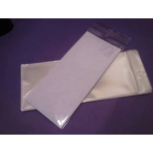 100 Clear Resealable Cello Bags for Mailing product image