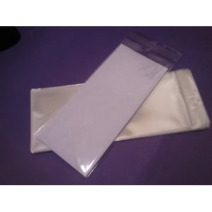 100 Clear Resealable Cello Bags for Mailing product image