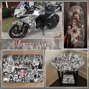 100-Piece Gothic Sticker Pack for Phone Case and Laptop Decoration product image